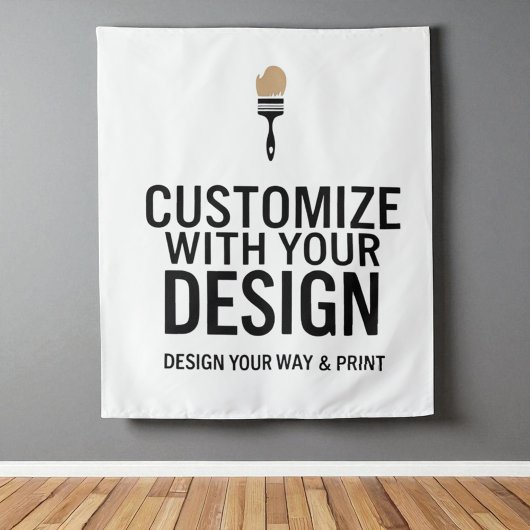 空白のカスタマイズされた34x40" 会社のパーソナライズされた タペストリー