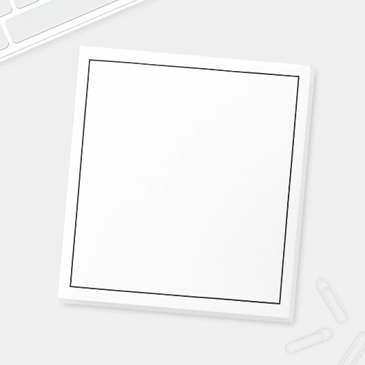 空白のカスタム色 ノートパッド