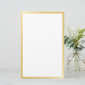 空白のカスタム色 便箋 (スタンド正面)