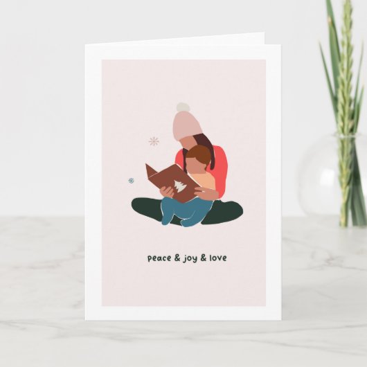 空白のクリスマスカード カード (正面)