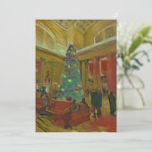 空白のクリスマスツリー 招待状 (スタンド正面)