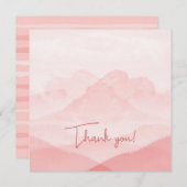 空白のサンキューカード シーズンカード (正面/裏面)