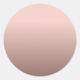 空白のテンプレートバラ金ゴールドテキストの追加モダン ラウンドシール