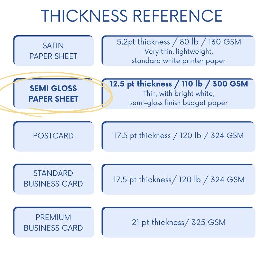 空白のデザイン独自のブックマークテンプレート