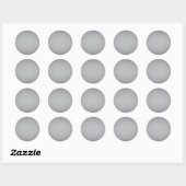 空白のフェイク文字カスタマイズ全パッケージ ラウンドシール (シート)
