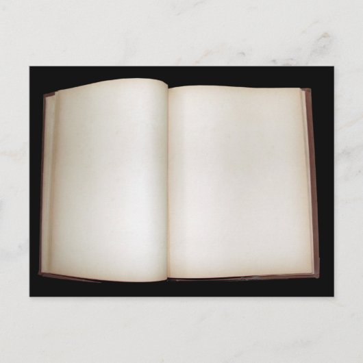 空白のページ ポストカード (正面)