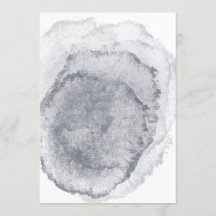 空白のミッドナイトブルー結婚式招待状