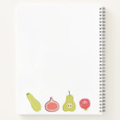 空白のレシピ調理師の書本 ノートブック (裏面)