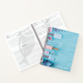 空白のレシピ調理師の書本 ノートブック (内部)