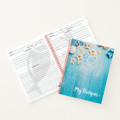 空白のレシピ調理師の書本 ノートブック (内部)