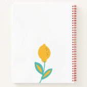 空白のレシピ調理師の書本 ノートブック (裏面)