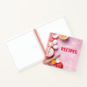 空白のレシピ調理師の書本 ノートブック (内部)