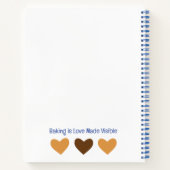 空白のレシピ調理師の書本 ノートブック (裏面)