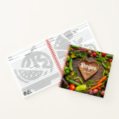 空白のレシピ調理師の書本 ノートブック (内部)