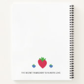 空白のレシピ調理師書帳 ノートブック (裏面)