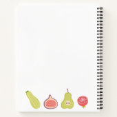 空白のレシピ調理師書帳 ノートブック (裏面)