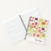 空白のレシピ調理師書帳 ノートブック (内部)