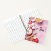 空白のレシピ調理師書帳 ノートブック (内部)