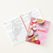 空白のレシピ調理師書帳 ノートブック (内部)