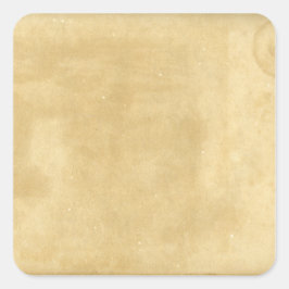 空白のヴィンテージ紙 スクエアシール