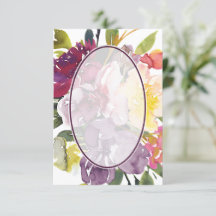 空白の予算 紫と黄色の花のウェディング