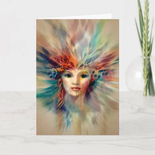 空白の内部/宇宙完成神官Z-A カード (正面)