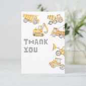 空白の建築パーティーサンキューカード サンキューカード (スタンド正面)