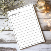 空白の戦いの部屋用祈りの付箋 ポストイット