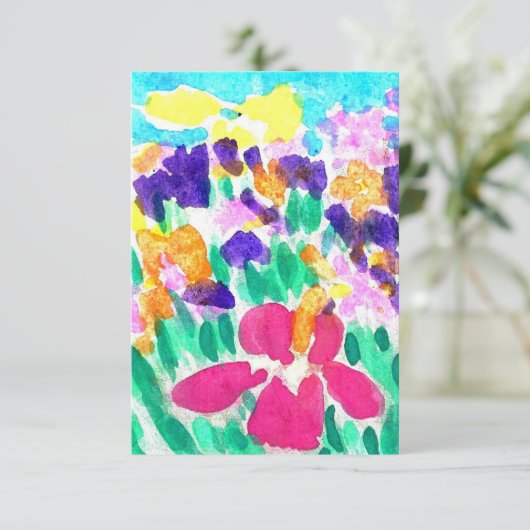 空白の招待状 招待状 (スタンド正面)