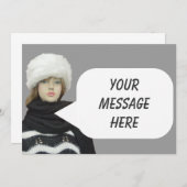 空白の招待状 招待状 (正面/裏面)