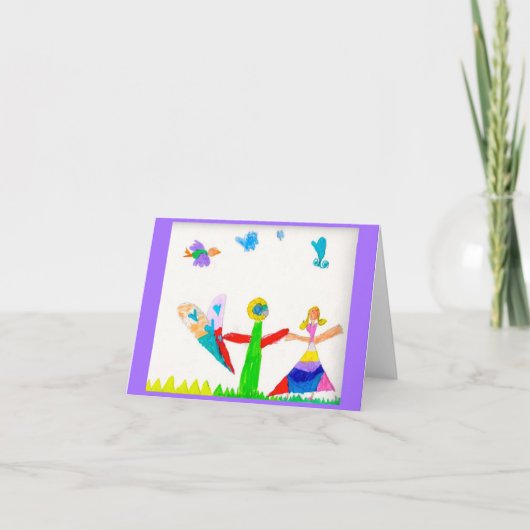 空白の札 カード (正面)