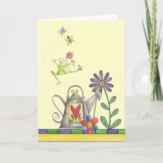 空白の札 サンキューカード (正面)