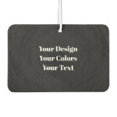 -空白の独自ののカスタム作成 カーエアーフレッシュナー (正面)