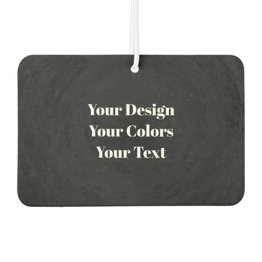 -空白の独自ののカスタム作成 カーエアーフレッシュナー (正面)