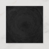 -空白の独自ののカスタム作成 スクエア名刺 (裏面)