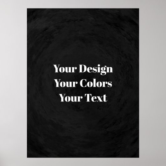 -空白の独自ののカスタム作成 ポスター (正面)