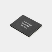 -空白の独自ののカスタム作成 ポストイット (アングル)