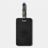 -空白の独自ののカスタム作成 ラゲッジタグ (裏面縦)