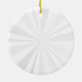 -空白の独自の作成パーソナライズされた セラミックオーナメント (裏面)