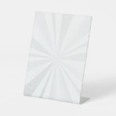 -空白の独自の作成パーソナライズされた 台座サイン (正面)