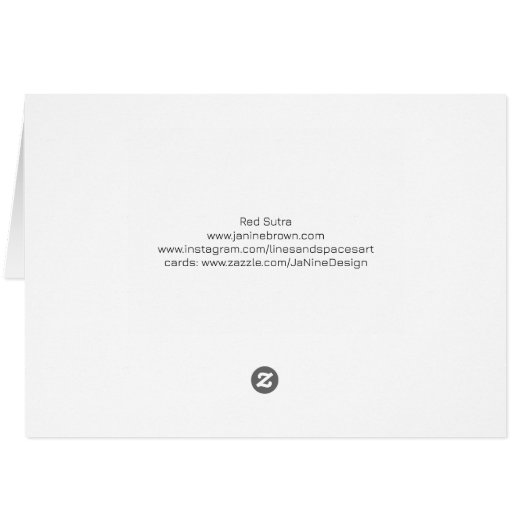 空白の素晴らし札 (裏面横)