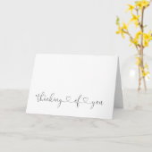 空白の考えるのカード カード (黄色い花)