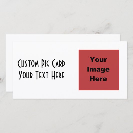 ♥ -空白の自分のギフトを作成する (正面/裏面)