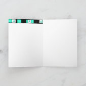 空白の重症筋無力症挨拶カード カード (内部)