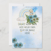 空白のDIYテンプレート「ベアリーウェイト」 招待状 (正面)