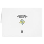 空白のInside Quilter's card (裏面横)