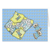 空白のInside Quilter's card (正面横)