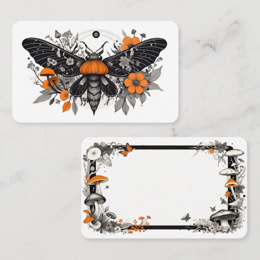 空白のOracleカード 名刺 (正面/裏面)