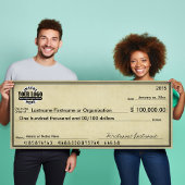 空白のSweepstakes & Awards AGED LOOKのチェック ポスター