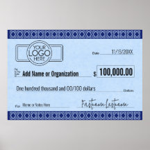 空白のSweepstakes & Awards BLUEアールデコのチェック